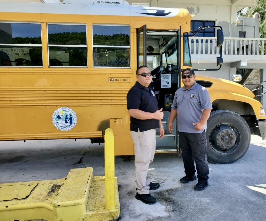 Education commissioner visits Rota schools | Oct. 26, 2020